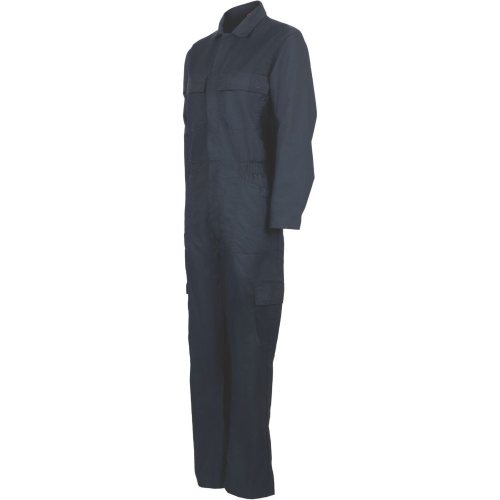 Image of Dickies Everyday Womens Boiler Suit/Coverall Navy Blue Large 42-48" Chest 30" L 