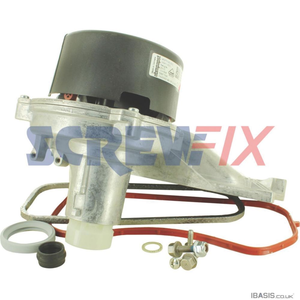 Image of Glow-Worm 0020195510 Fan with Combustion Chamber Cover 