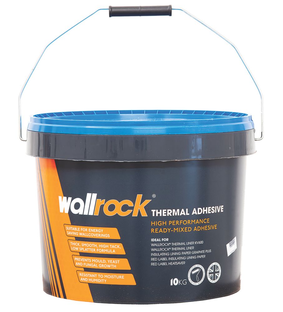 Image of Wallrock Thermal Wallpaper Adhesive 2 Roll Pack 10kg 