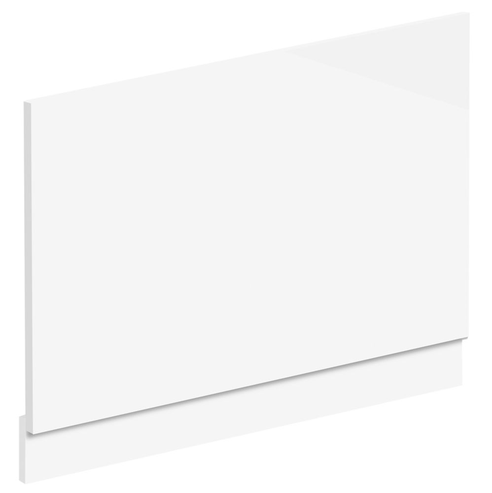 Image of Highlife Bathrooms 59290 Adjustable End Bath Panel 900mm Gloss White 