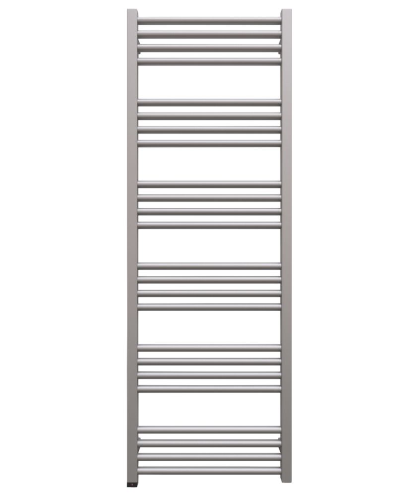 Image of Terma Fiona One Electric Towel Rail 1380mm x 480mm Sparkling Gravel 2046BTU 