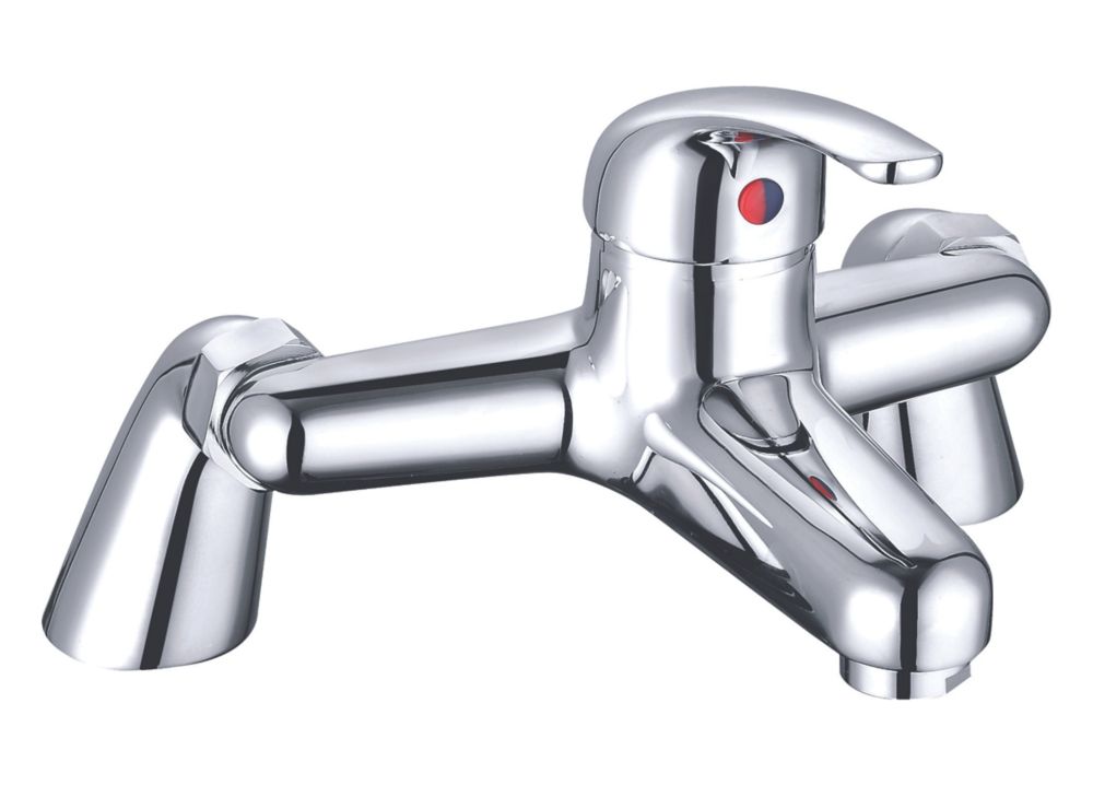 Image of ETAL Loop Deck-Mounted Bath Filler Polished Chrome 