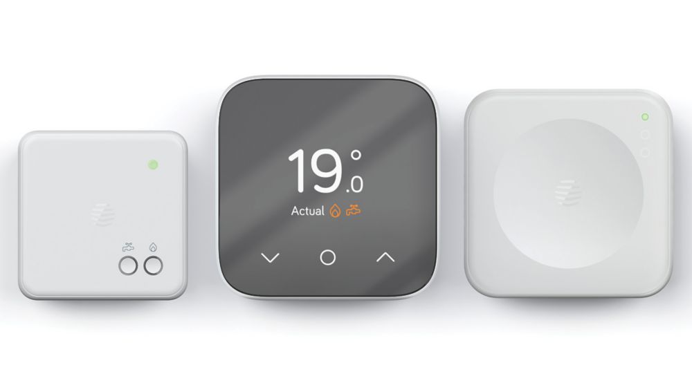 Image of Hive Mini Wireless Heating & Hot Water Smart Thermostat White/Grey 
