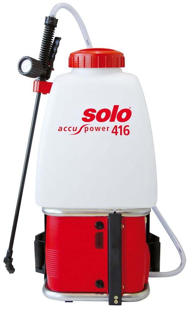 Image of Solo SO416 White Battery-Operated Backpack Sprayer 20Ltr 