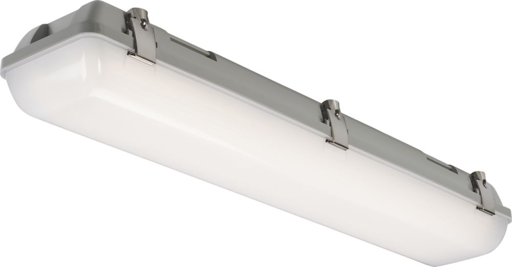 Image of Knightsbridge Torlan Twin 2ft Maintained or Non-Maintained Switchable Emergency LED Batten with Self Test Emergency Function 14/26W 2100 - 3955lm 