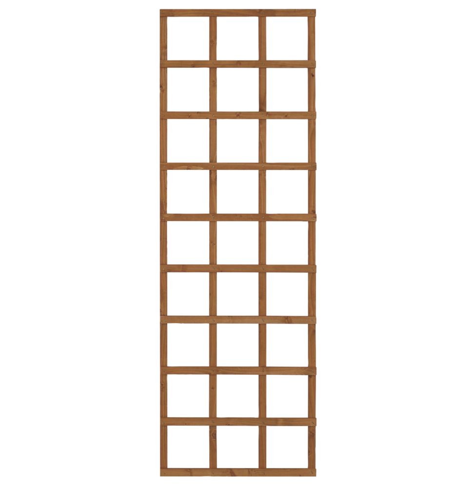 Image of Forest Softwood Rectangular Trellis 2' x 6' 5 Pack 