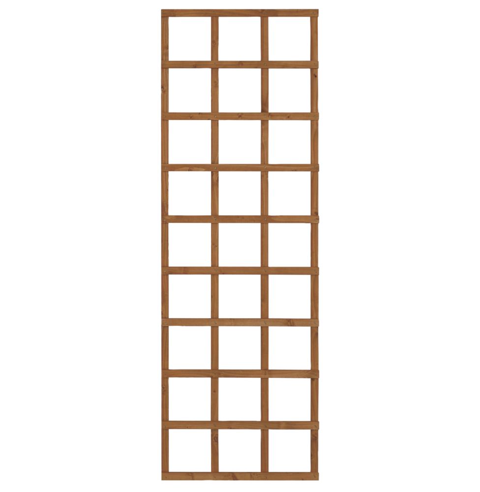 Image of Forest Softwood Rectangular Trellis 2' x 6' 5 Pack 