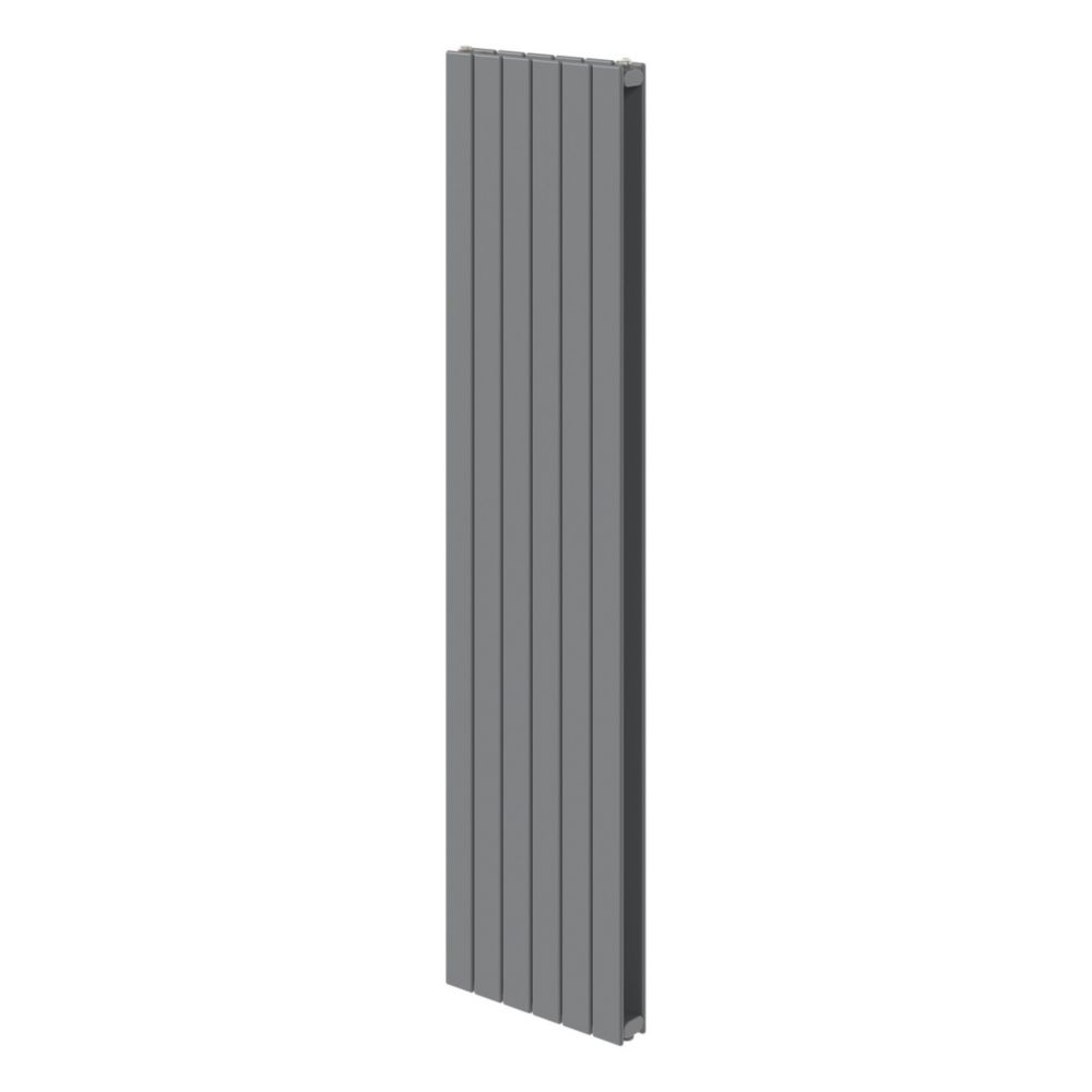 Image of Moretti Modena Designer Radiator 1800mm x 433mm Silver 4505BTU 