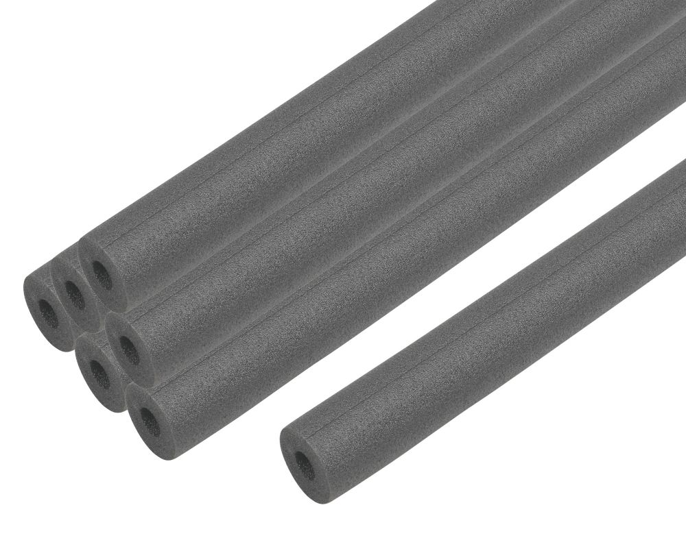 Image of Pipe Insulation 15mm x 13mm x 1m 64 Pack 