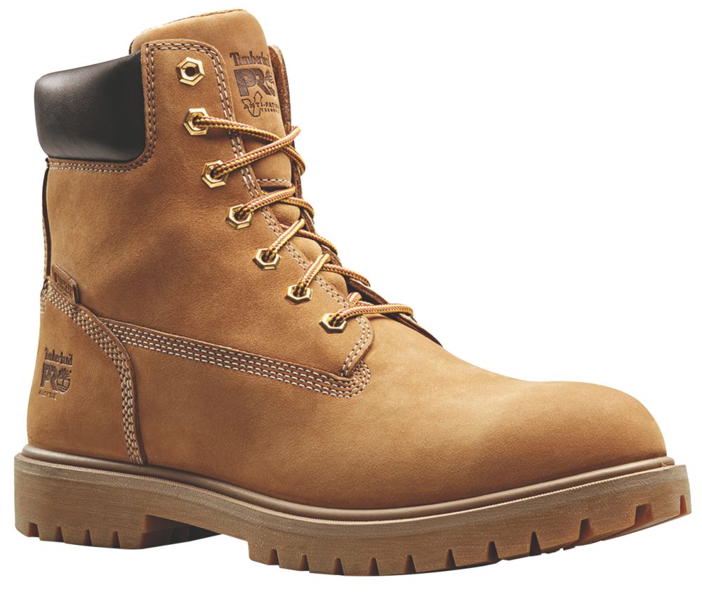 Image of Timberland Pro Icon Safety Boots Wheat Size 10 