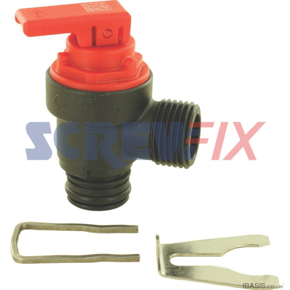 Image of Vaillant 0020275015 3Bar Pressure Relief Valve 