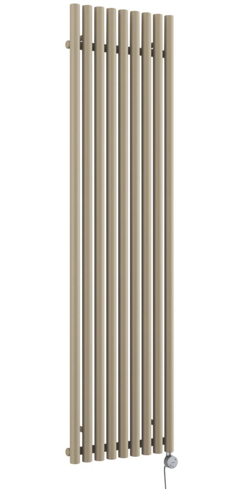 Image of Terma Rolo-Room-E Wall-Mounted Oil-Filled Radiator Brown 1000W 480mm x 1800mm 