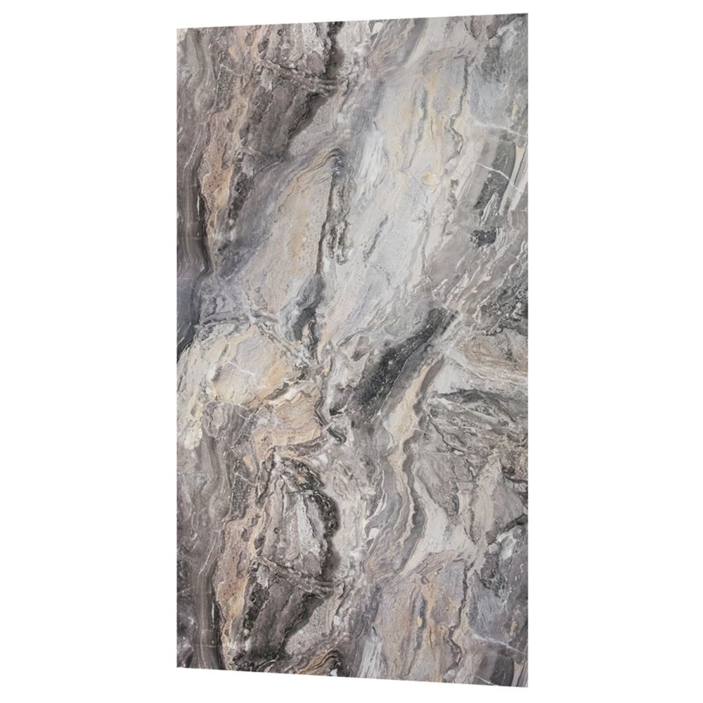 Image of Multipanel Panel Gloss Cappuccino Stone 598mm x 2400mm x 11mm 