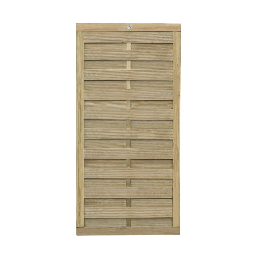 Image of Forest Europa Plain Garden Gate 900mm x 1800mm Natural Timber 