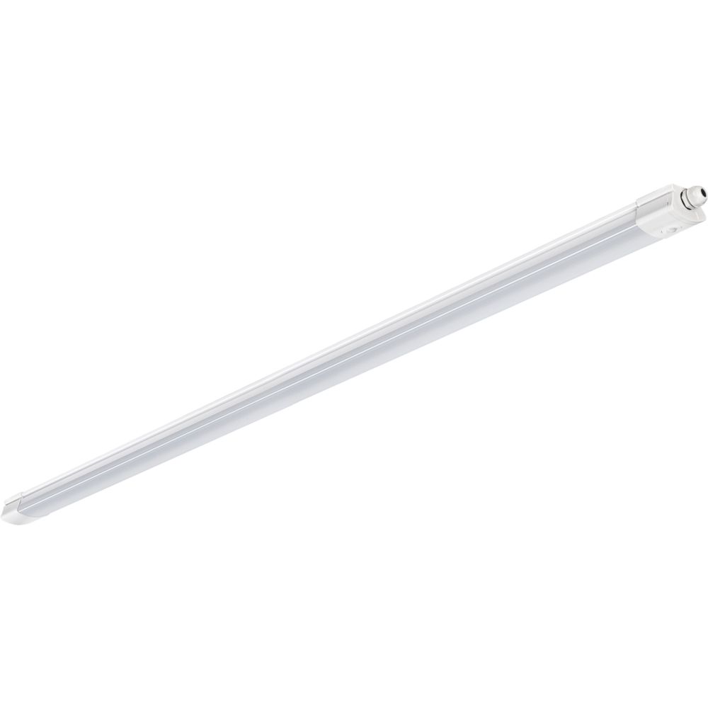 Image of Luceco Storm Linear Single 5ft LED Batten With PIR Sensor 50W 5000lm 220-240V 