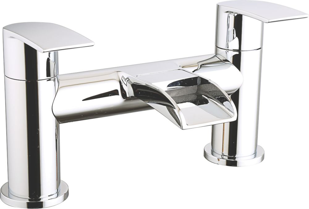 Image of ETAL Water Deck-Mounted Bath Filler Polished Chrome 