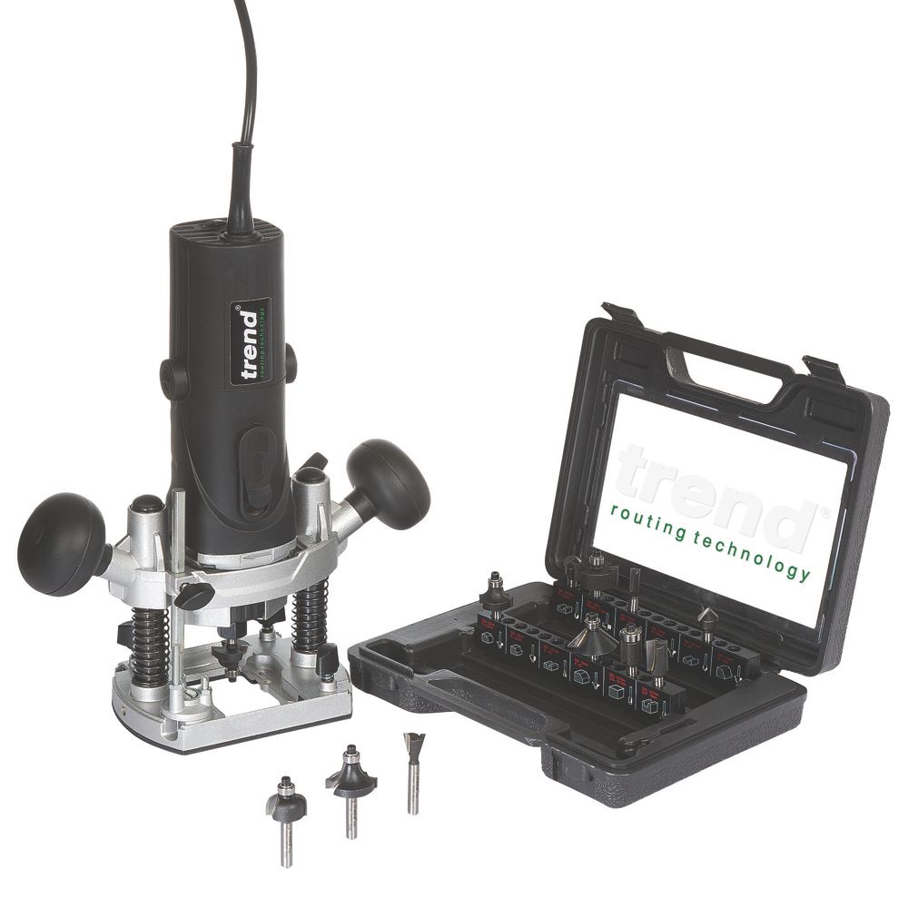 Image of Trend T4ELK 850W 1/4" Electric Plunge Router 110V 