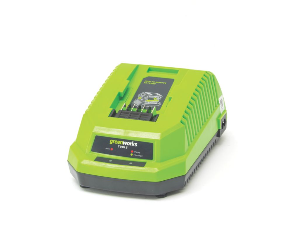 Image of Greenworks GWG40UC4 40V Li-Ion Fast Charger 