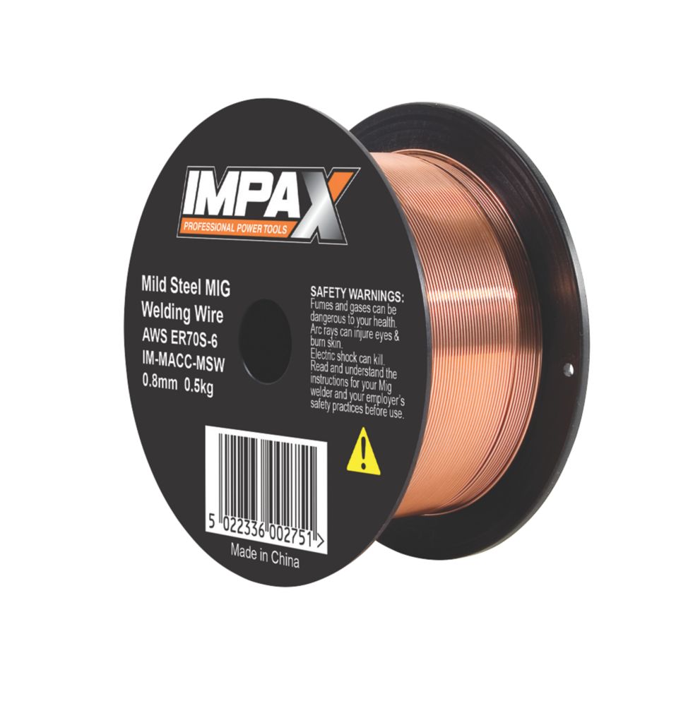 Image of IMPAX MIG Welding Wire 0.5kg 0.8mm 