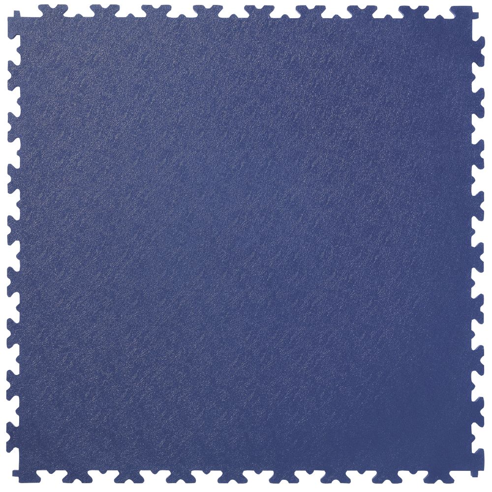 Image of Garage Floor Tile Company X Joint Interlocking Floor Tile Blue 497mm x 497mm 4 Pack 