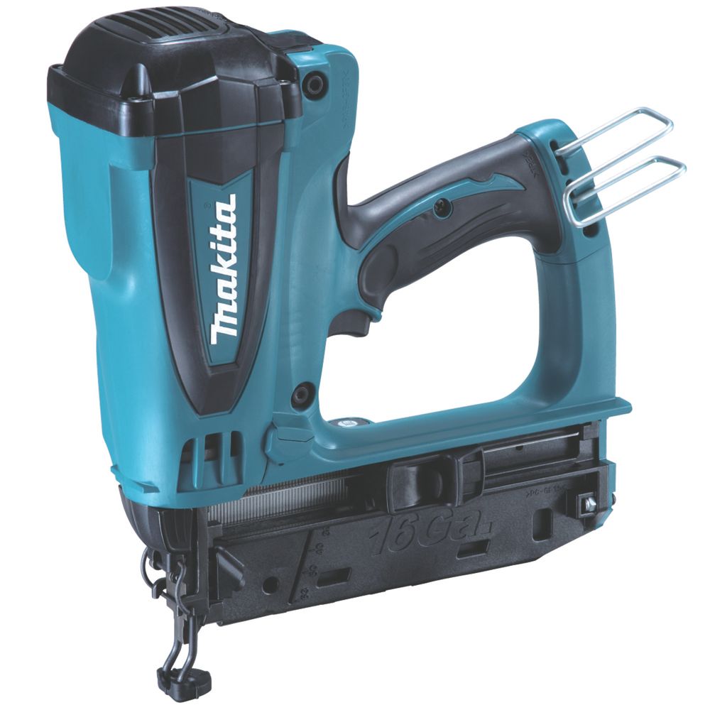 Image of Makita GF600SE 65mm 7.2V 2 x 1.0Ah Li-Ion Second Fix Cordless Gas Nail Gun 