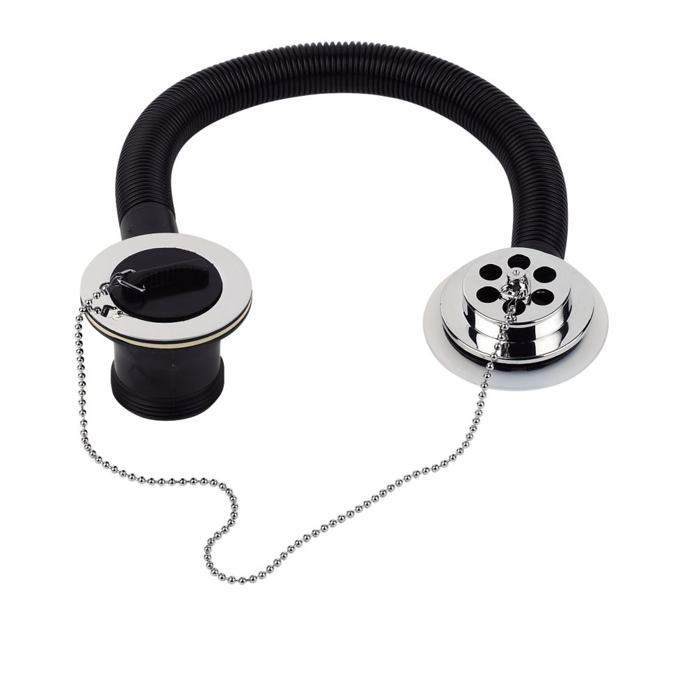 Image of Bath Waste with Plug & Chain 16 1/4" 