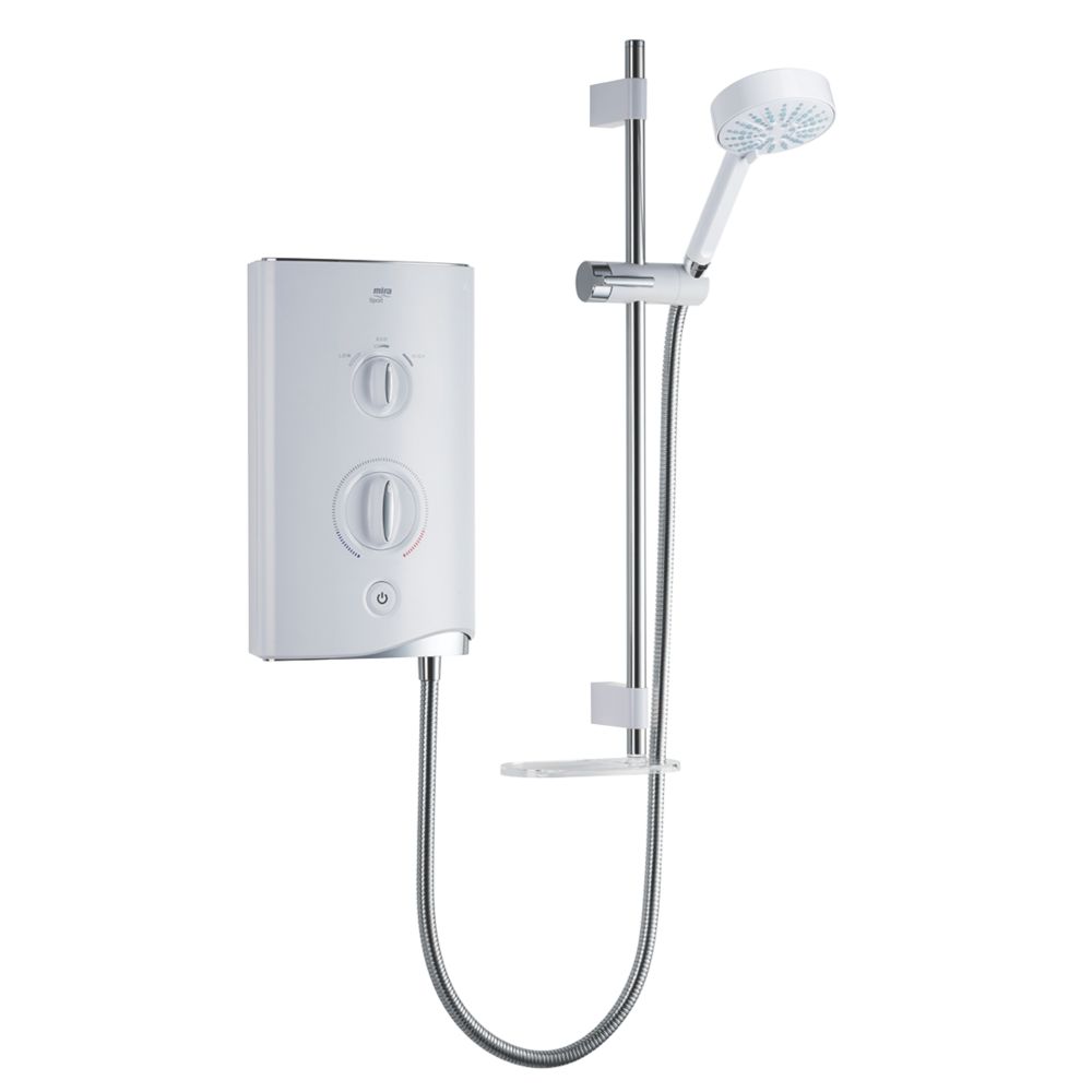 Image of Mira Sport White / Chrome 7.5kW Electric Shower 