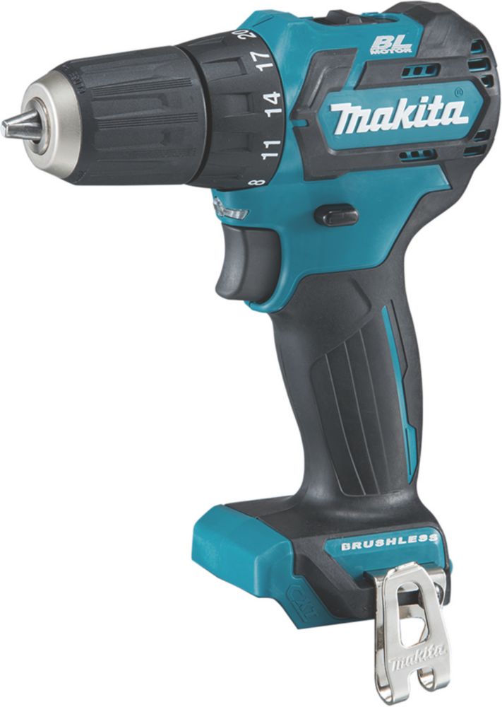 Image of Makita DF332DZ 10.8V Li-Ion CXT Brushless Cordless Drill Driver - Bare 