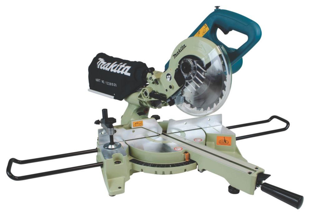 Image of Makita LS0714N/1 190mm Electric Single-Bevel Sliding Compound Mitre Saw 110V 