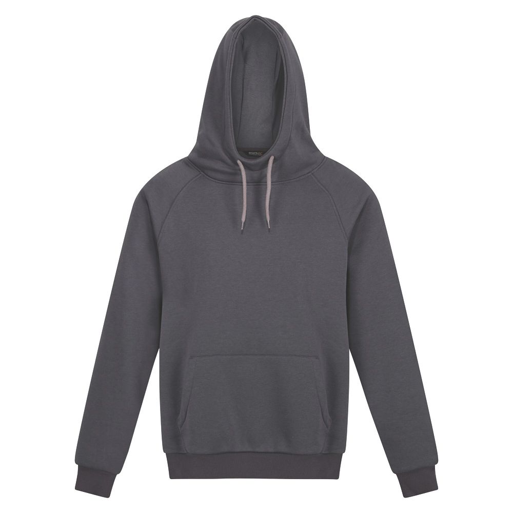 Image of Regatta Pro Overhead Hoodie Seal Grey Medium 40" Chest 