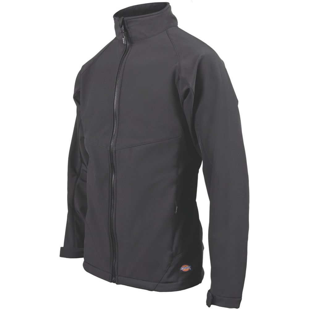 Image of Dickies Softshell Jacket Black Small 36-38" Chest 