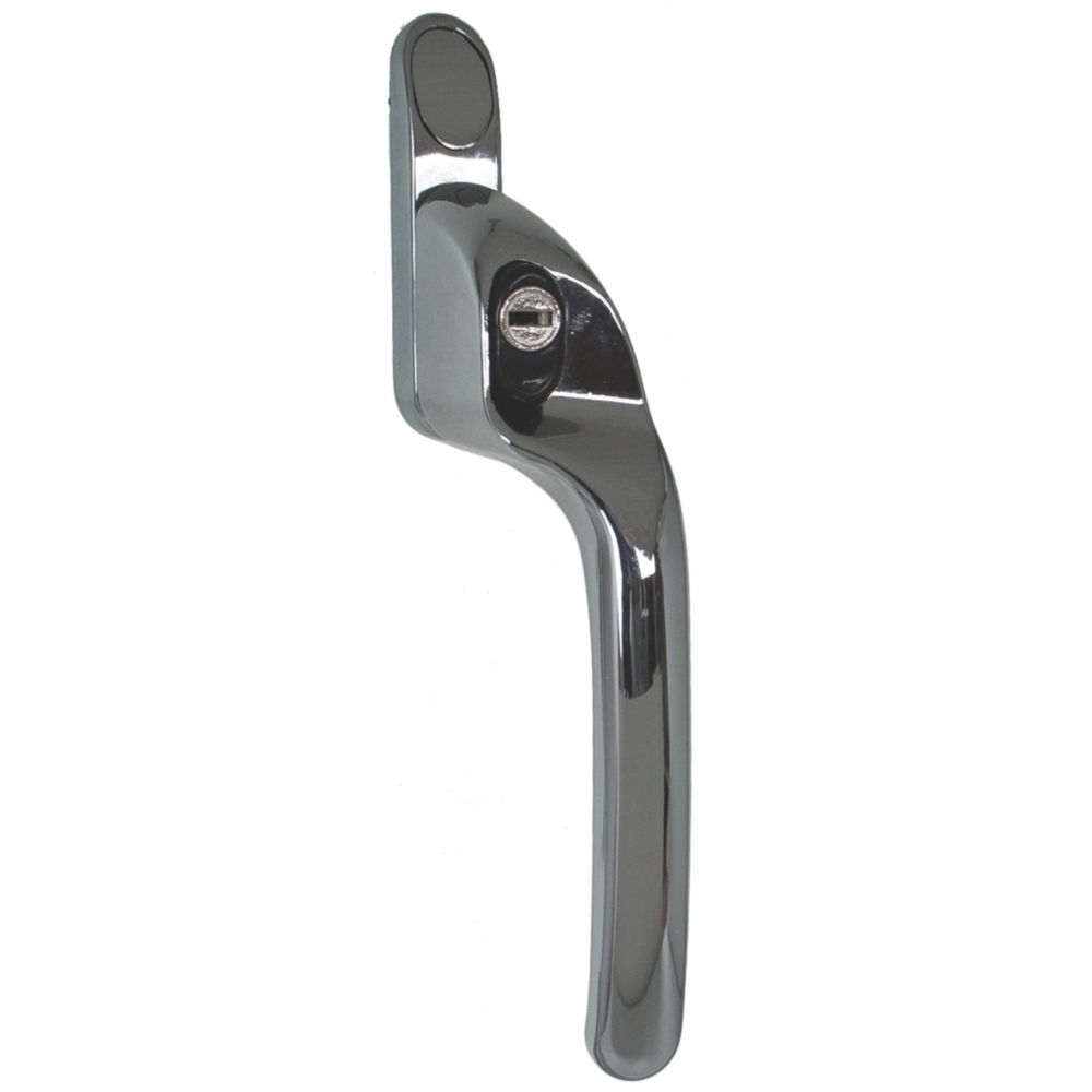 Image of Fab & Fix RH Offset Connoisseur Espagnolette Window Handle Polished Chrome 