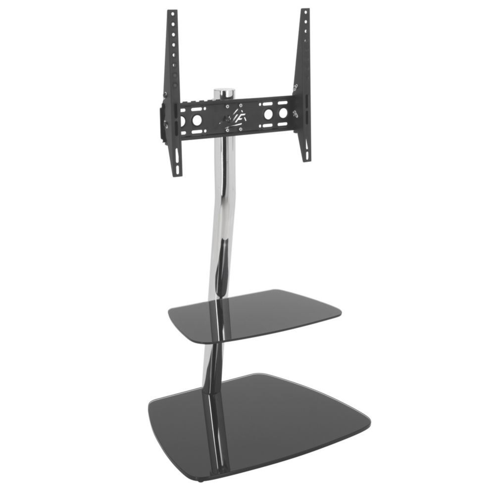 Image of AVF Iseo FSL600ISBB TV Stand Black / Chrome 