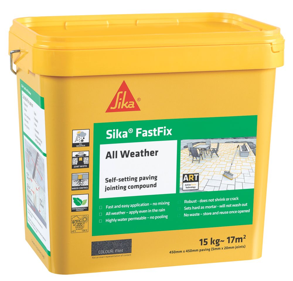 Image of Sika FastFix Jointing Compound Flint 15kg 