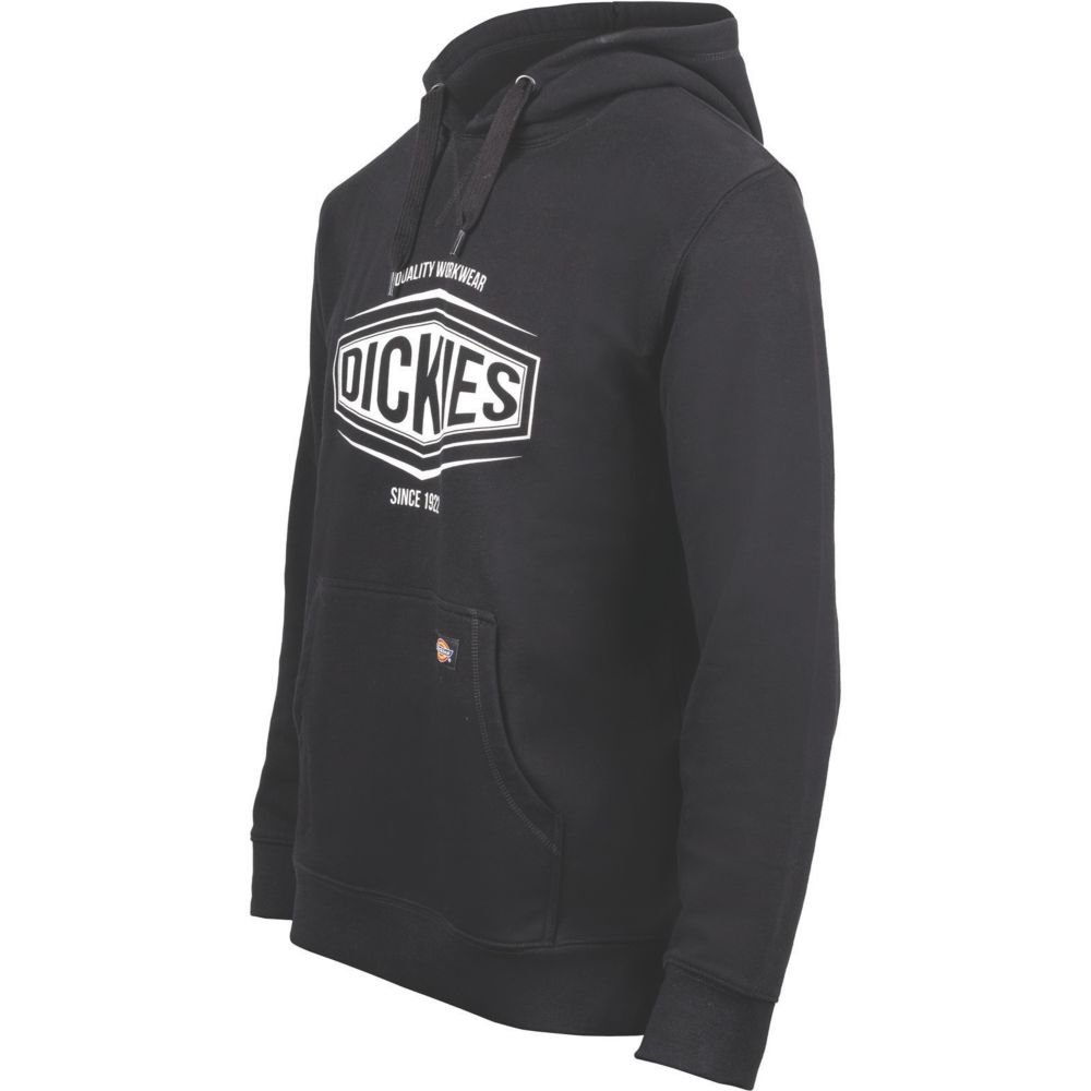 Image of Dickies Rockfield Sweatshirt Hoodie Black Medium 37-39" Chest 