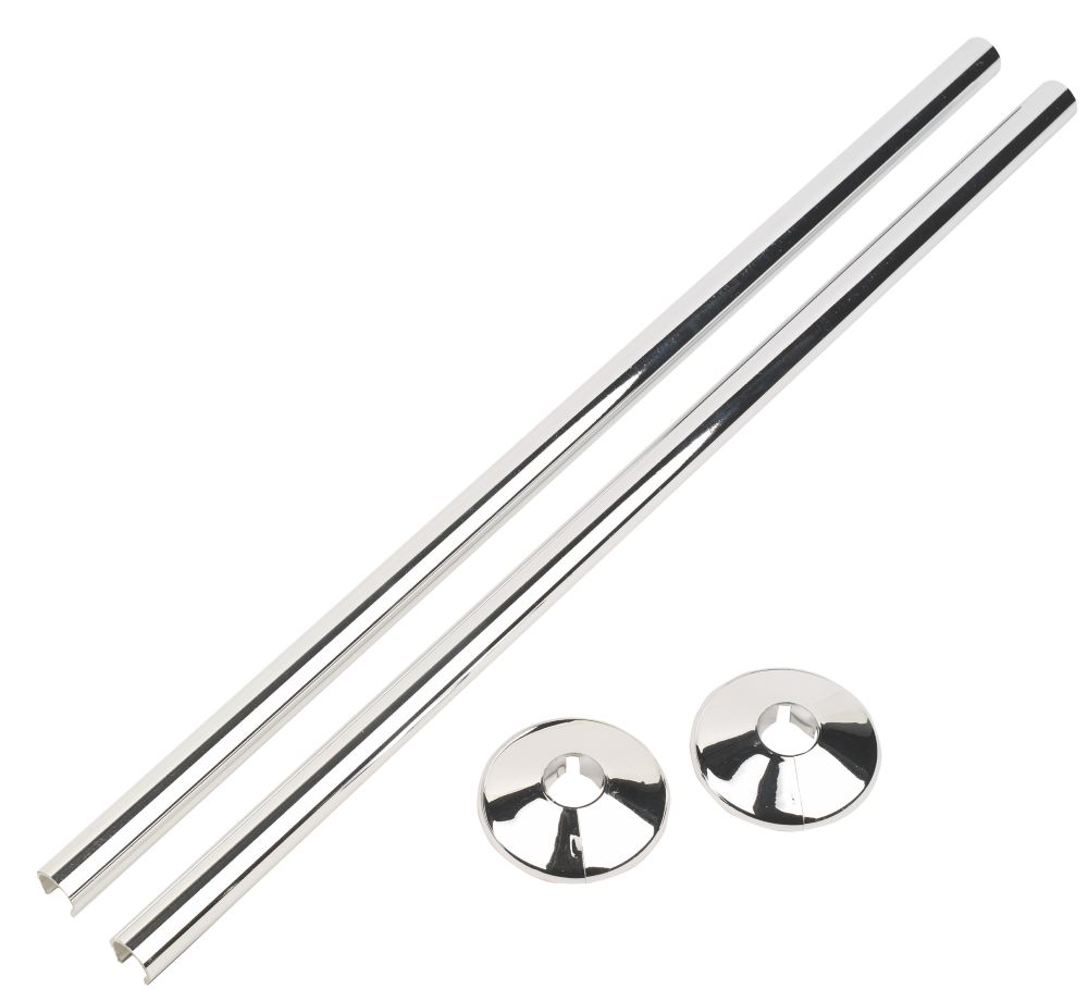 Image of Snappit & Collar Kit 2 x 500mm / 2 x 18mm Chrome 15mm x 