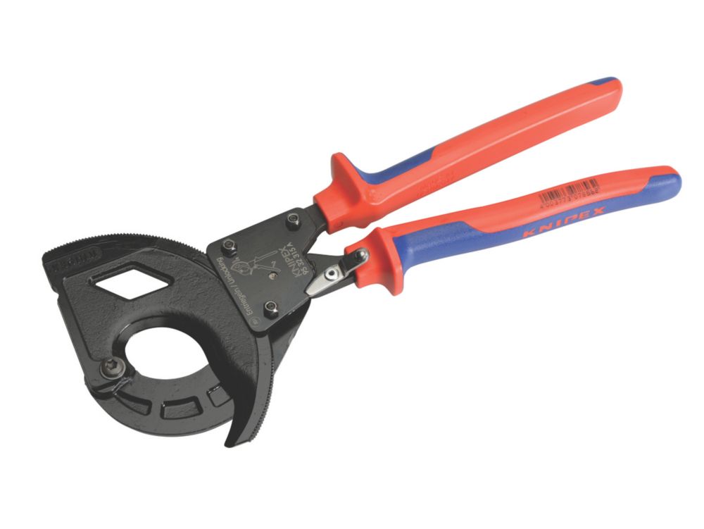 Image of Knipex Ratchet Cable Cutters 12.4" 