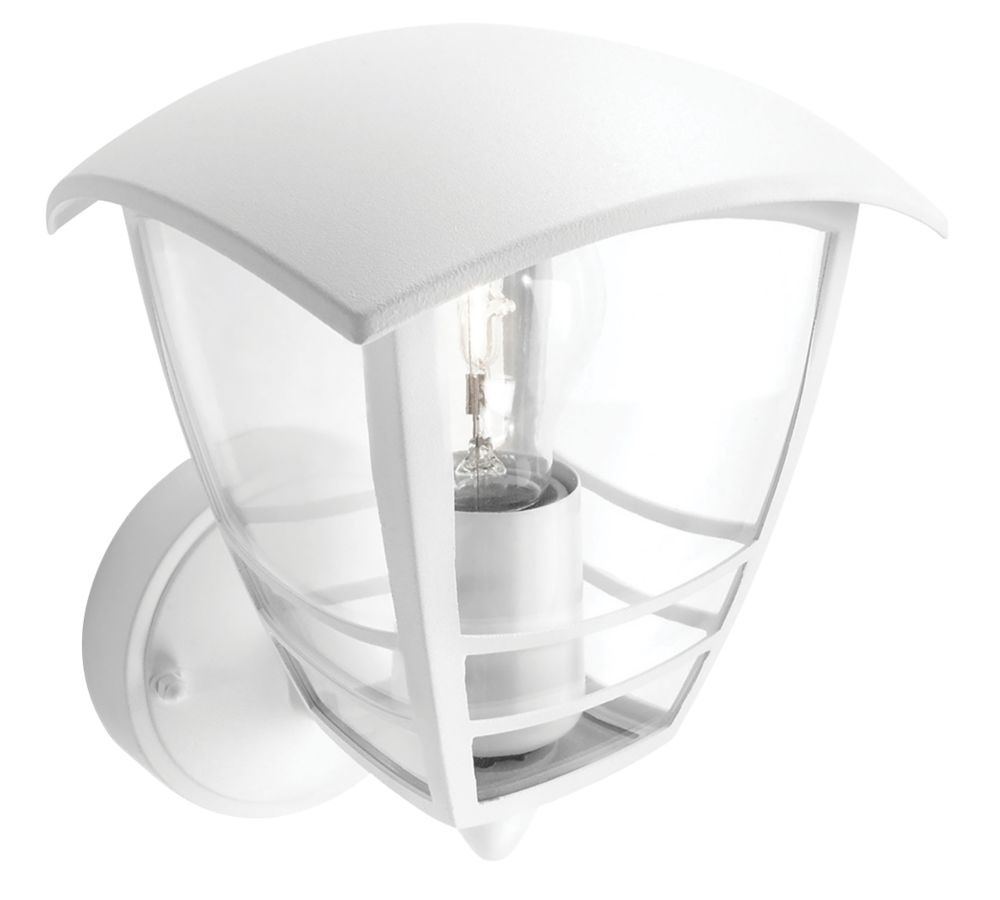Image of Philips Creek Outdoor Up Wall Light White 