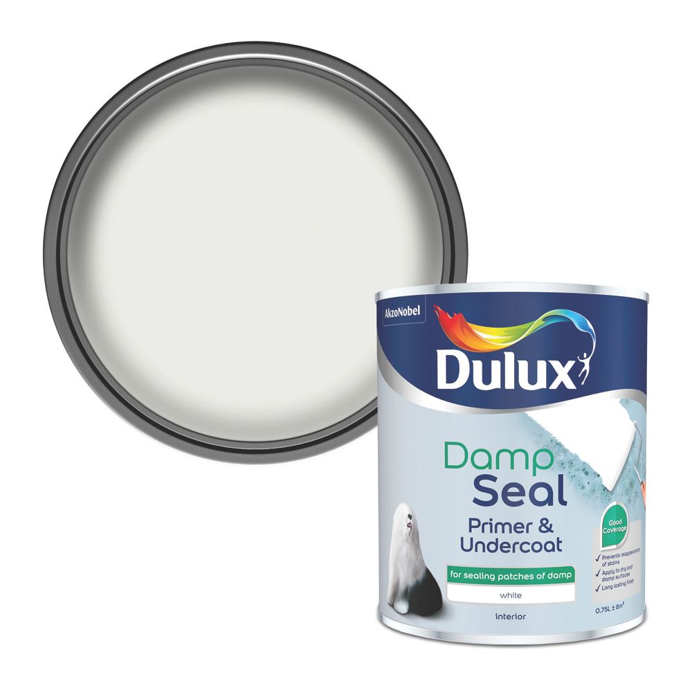 Image of Dulux Damp Seal White 750ml 