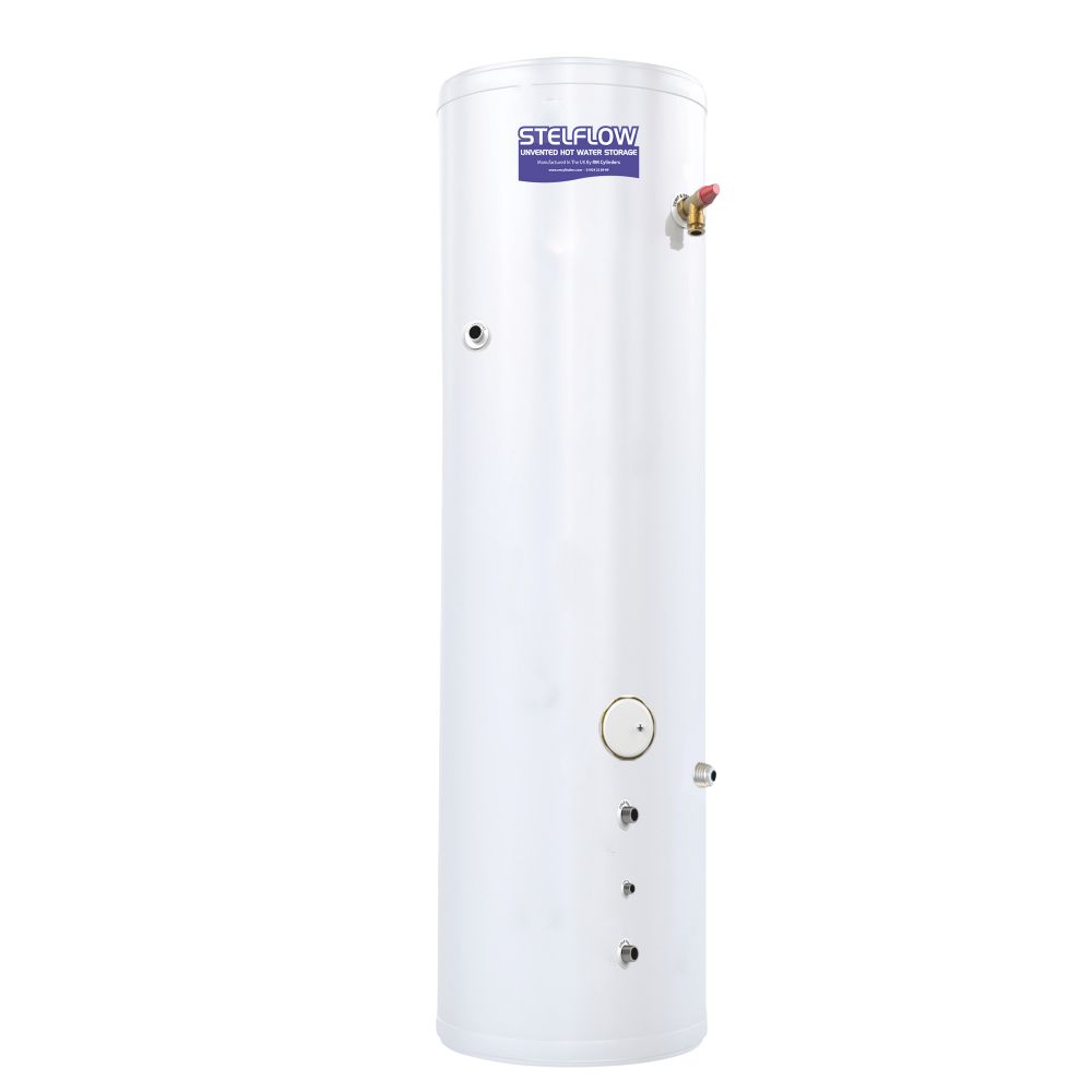 Image of RM Cylinders Stelflow Indirect Unvented High Gain Hot Water Cylinder 210Ltr 3kW 