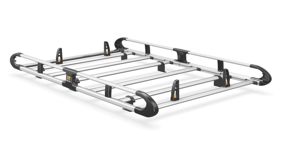 Image of Van Guard Peugeot Bipper 2008 on Roof Rack - 6-bar ULTIRack+ L1 H1 Twin Door 