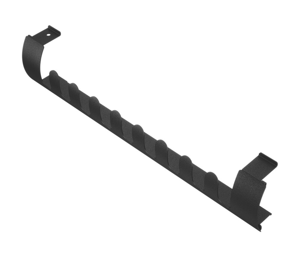 Image of Terma Simple Towel Rail Hanger Black 510mm 