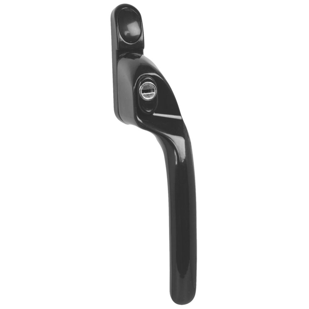 Image of Fab & Fix RH Connoisseur Espagnolette Offset Window Handle Black 
