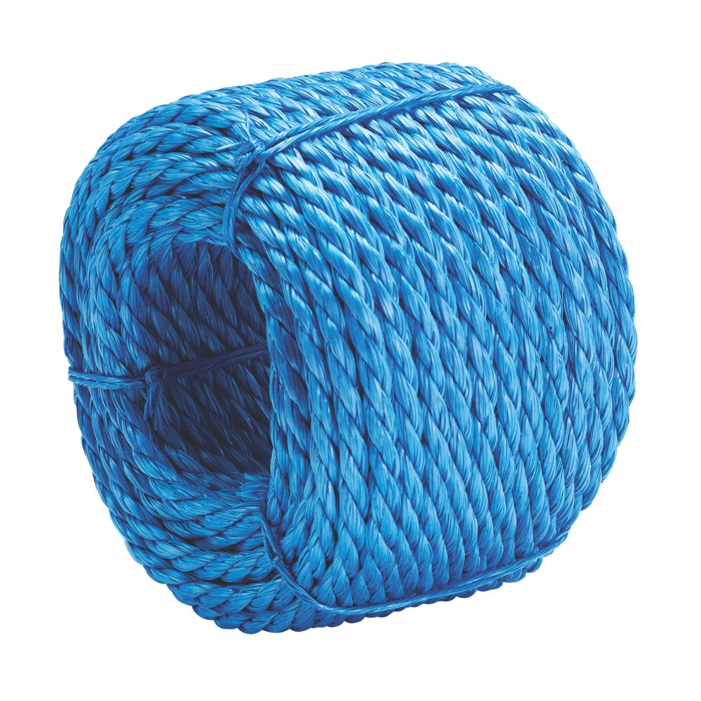 Image of Twisted Rope Blue 6mm x 20m 