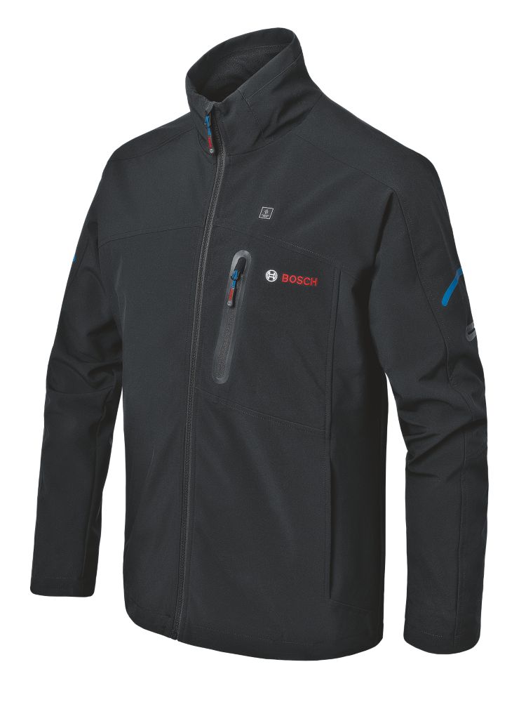 Image of Bosch GHJ 12+18V XA 12 / 18V Li-Ion Airstream Heated Jacket Black Medium 39 1/4" Chest - Bare 