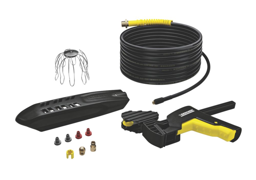Image of Karcher Drain & Gutter Cleaning Kit 
