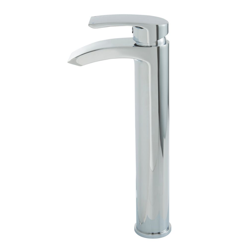 Image of Highlife Bathrooms Coll Tall Basin Mixer Chrome 