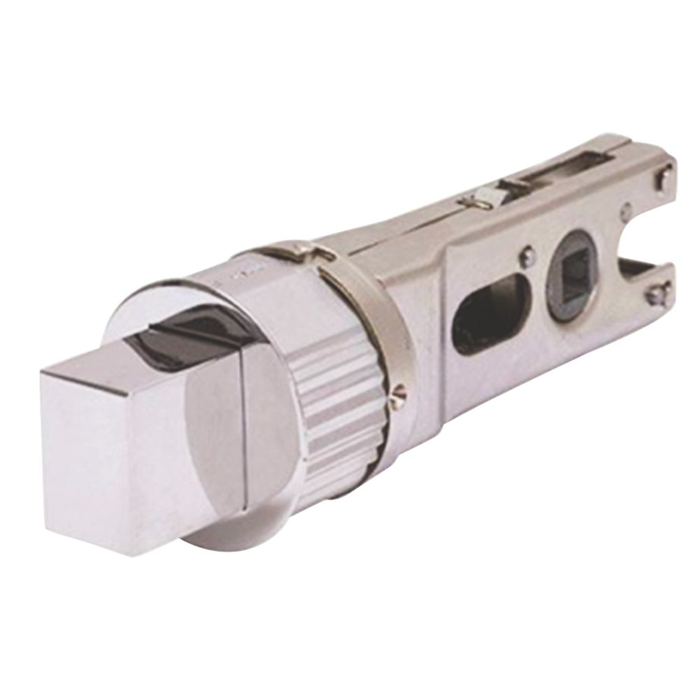 Image of Jigtech Polished Chrome Smartbolt Bathroom Bolt 73mm Case - 57mm Backset 