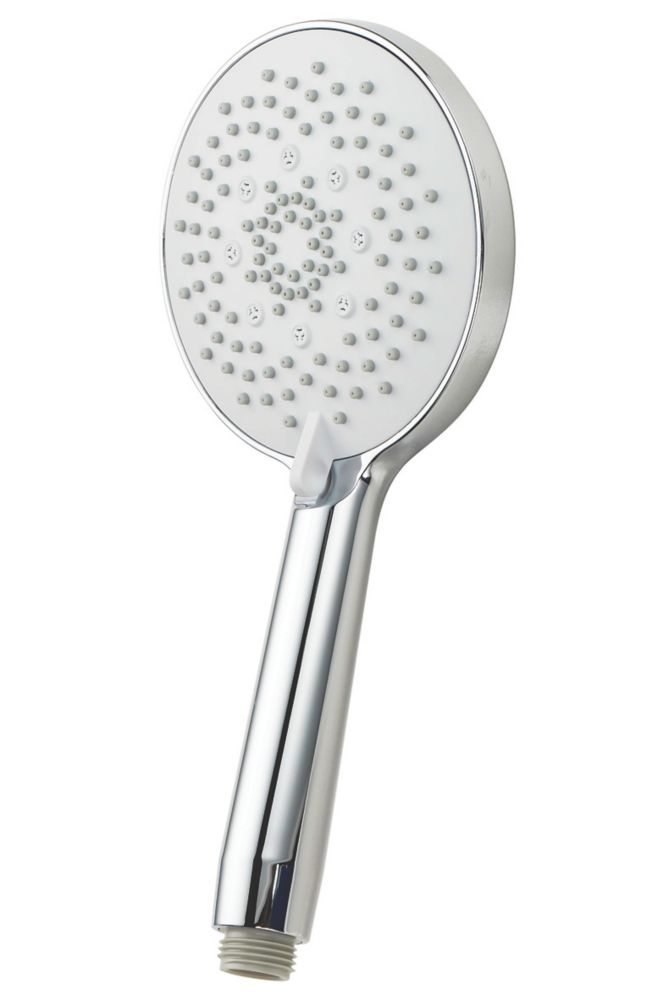 Image of Swirl Hand Shower Chrome / White 120mm x 255mm 