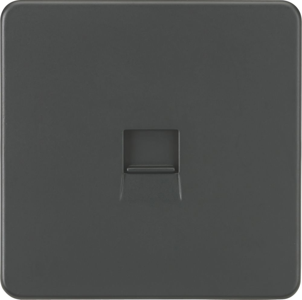 Image of Knightsbridge Master Telephone Socket Anthracite 